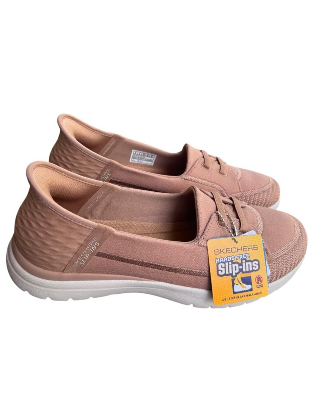 Skechers Slip-Ins On-The-Go Flex Top Notch Taupe Sneakers Women's Size 8 Wide